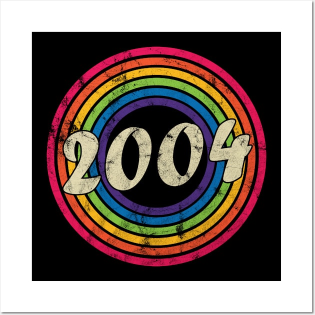 2004 - Retro Rainbow Faded-Style Wall Art by MaydenArt